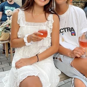 White Hello Molly Summer Dress